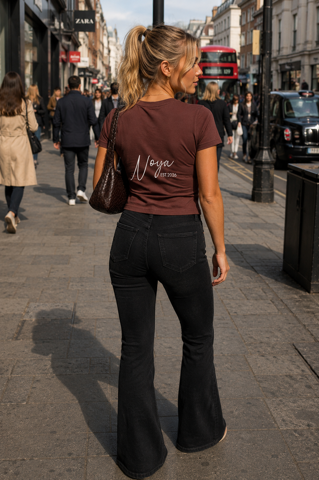 Espresso Fitted Tee