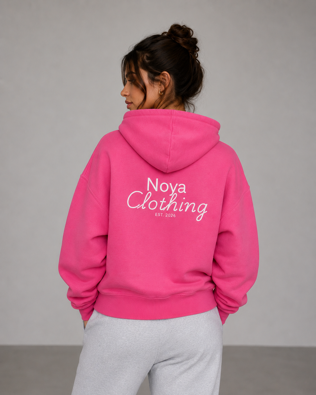 Statement Pink Hoodie