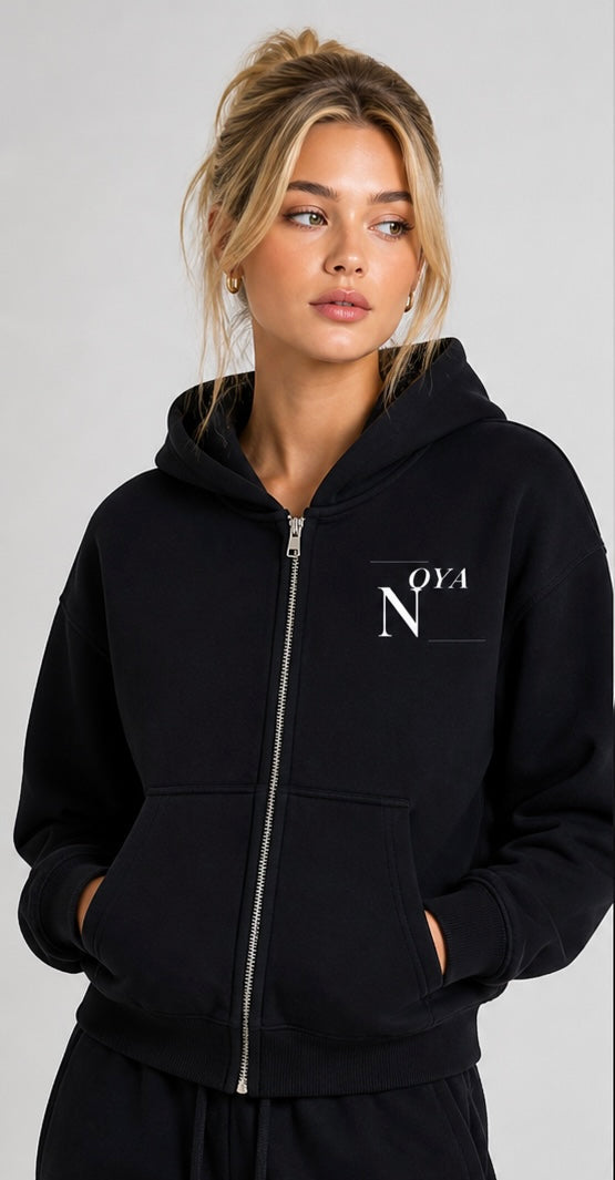 Midnight Zip Hoodie