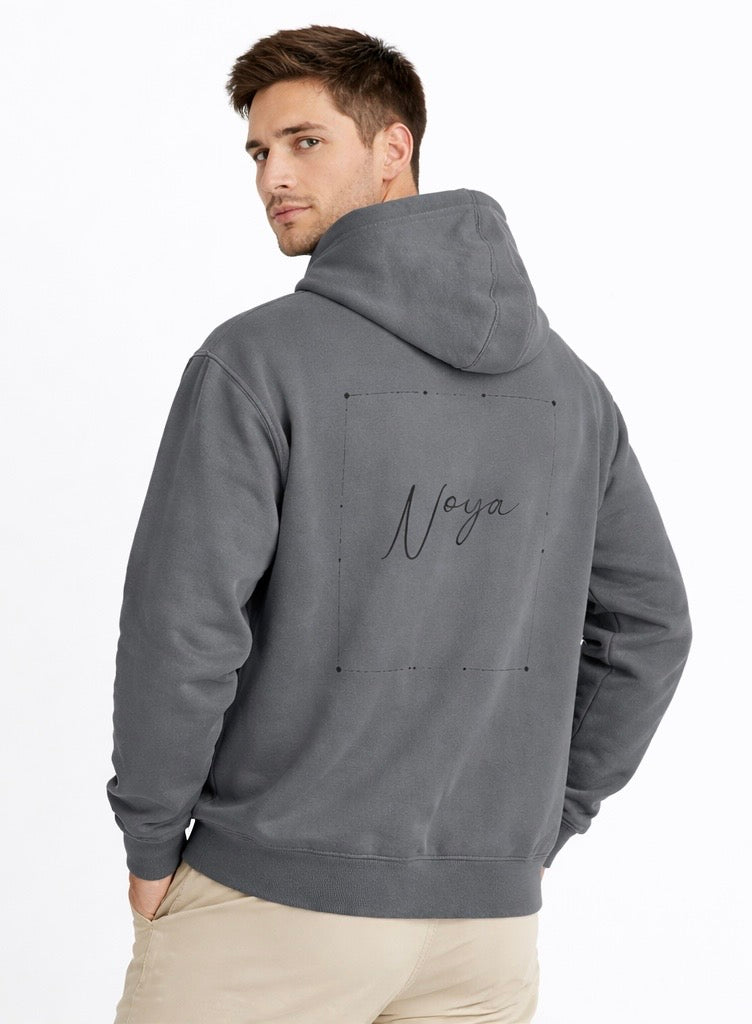 Soft Grey Oversized Hoodie