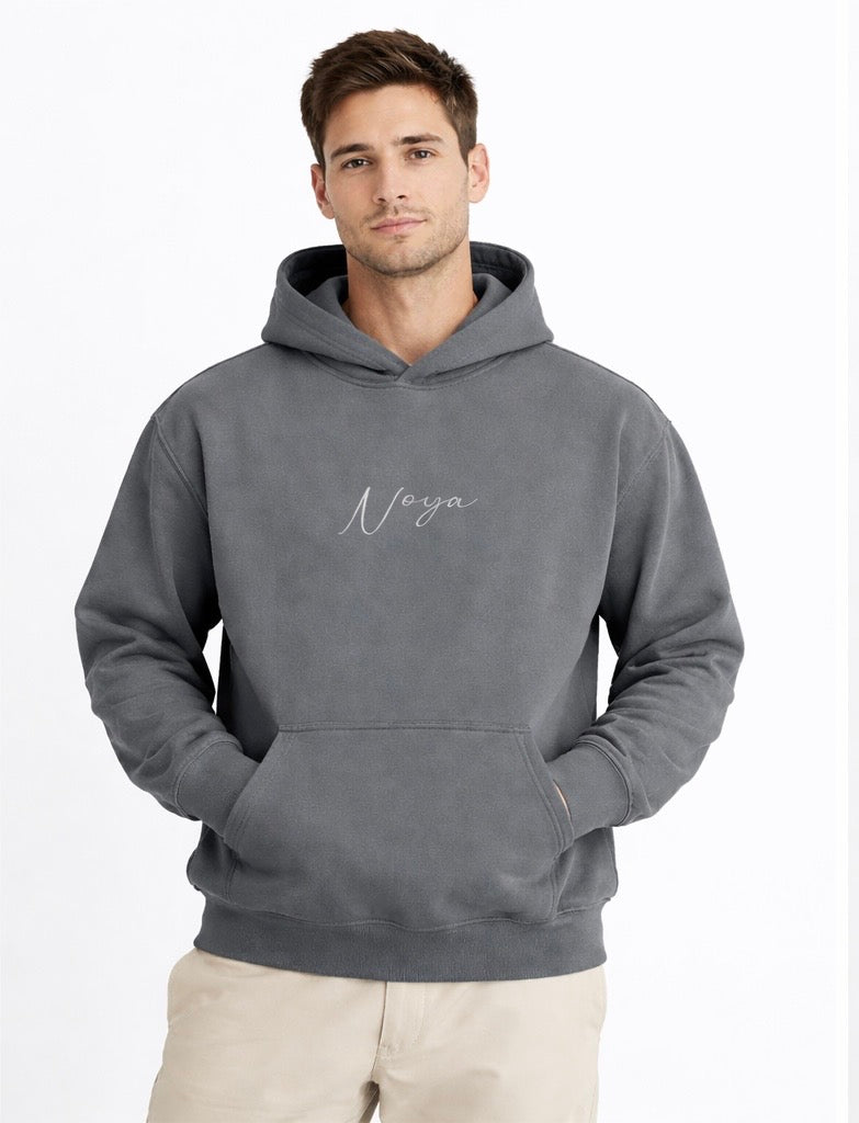 Soft Grey Oversized Hoodie