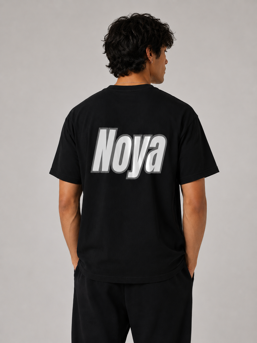 Black Outline Tee