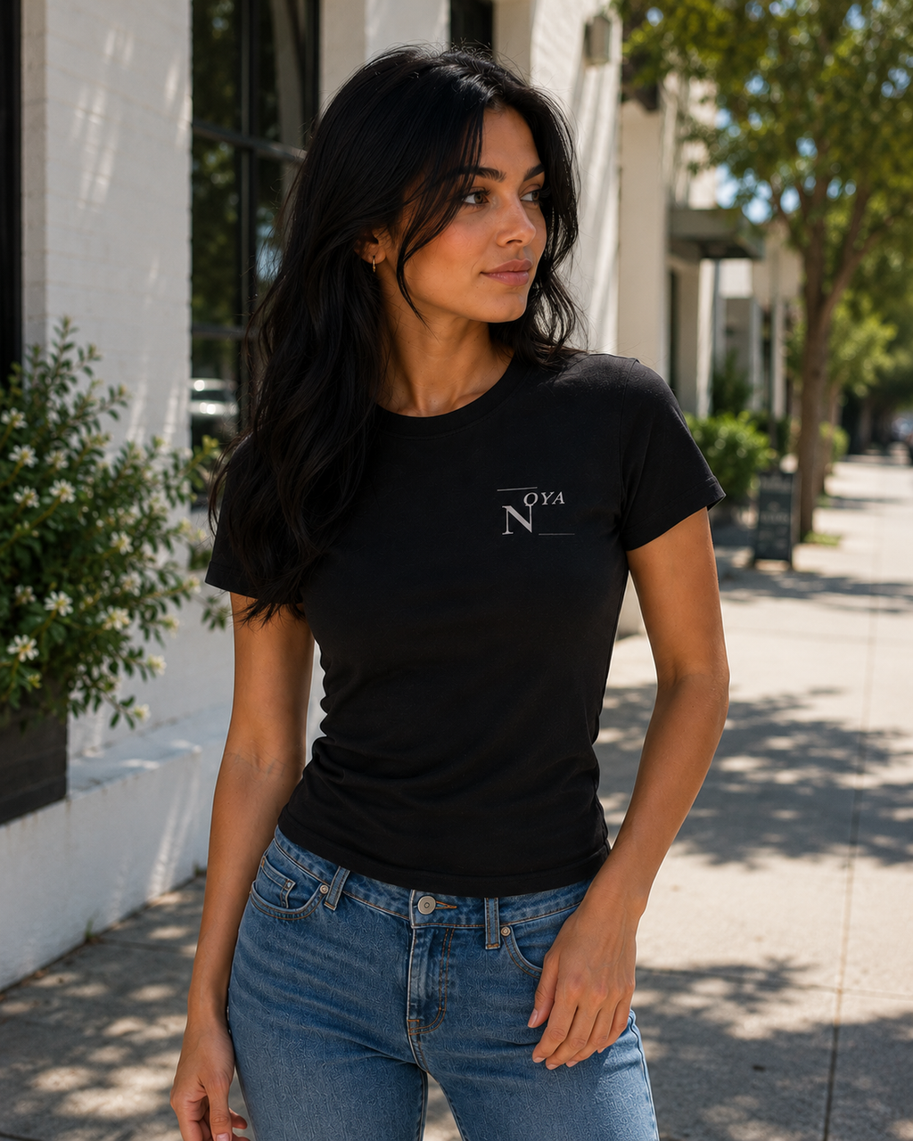 Midnight Fitted Tee