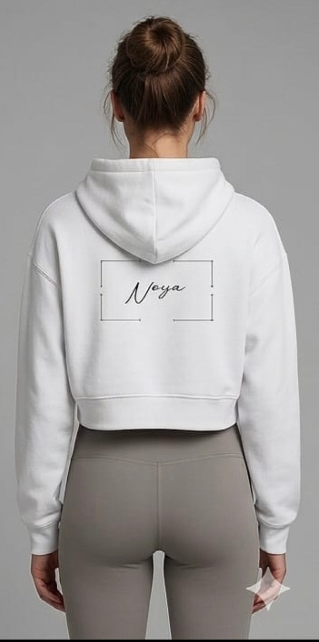 Cloud Cropped Hoodie